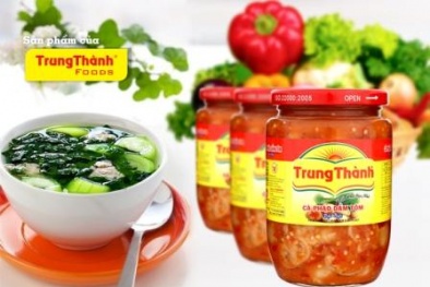 Lạ miệng với cà pháo dầm tôm của Trung Thành Foods